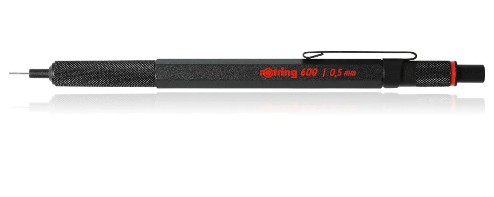 Rotring Mechanical Pencil - 600 Black 0.5mm