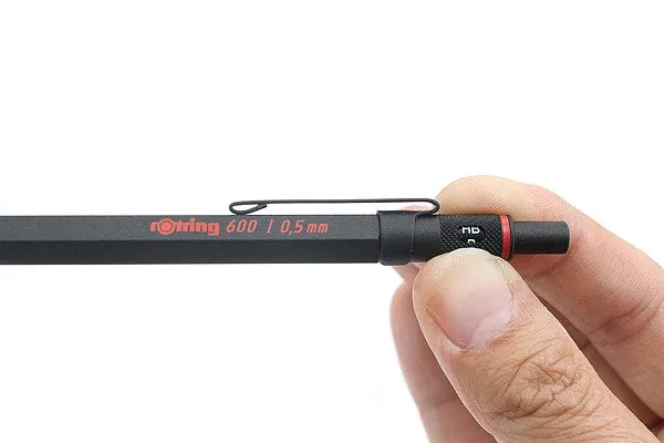 Rotring Mechanical Pencil - 600 Black 0.5mm
