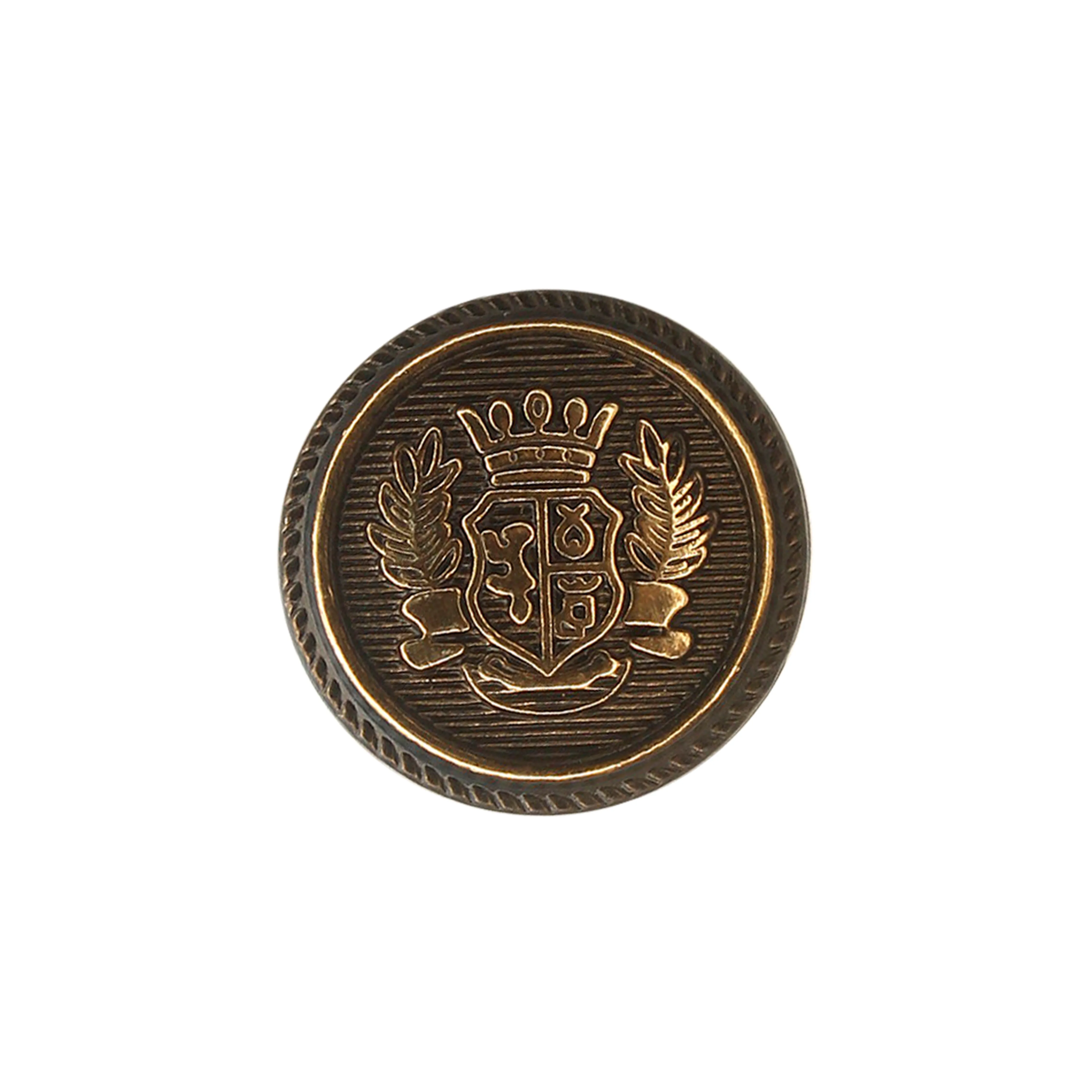 Royal imperial crest Metal Shank button (6 Big   6 Small)