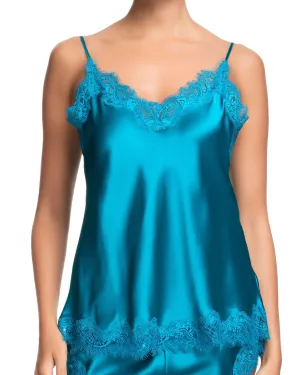 Sainted Sisters - Silk Camisole - Jewel Blue