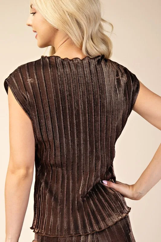 Same Thing Pleated Top