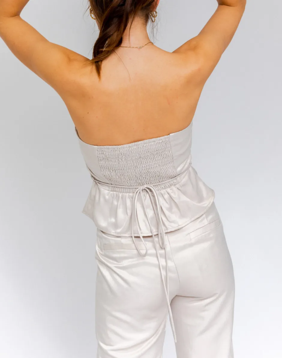 Scarf Shape Tube Top