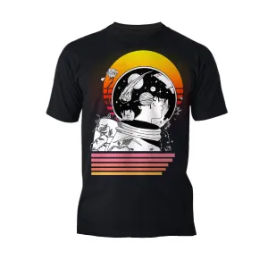 Science Space Astronaut Anime Retro Vintage Comic Nerd Geek Official Men's T-shirt