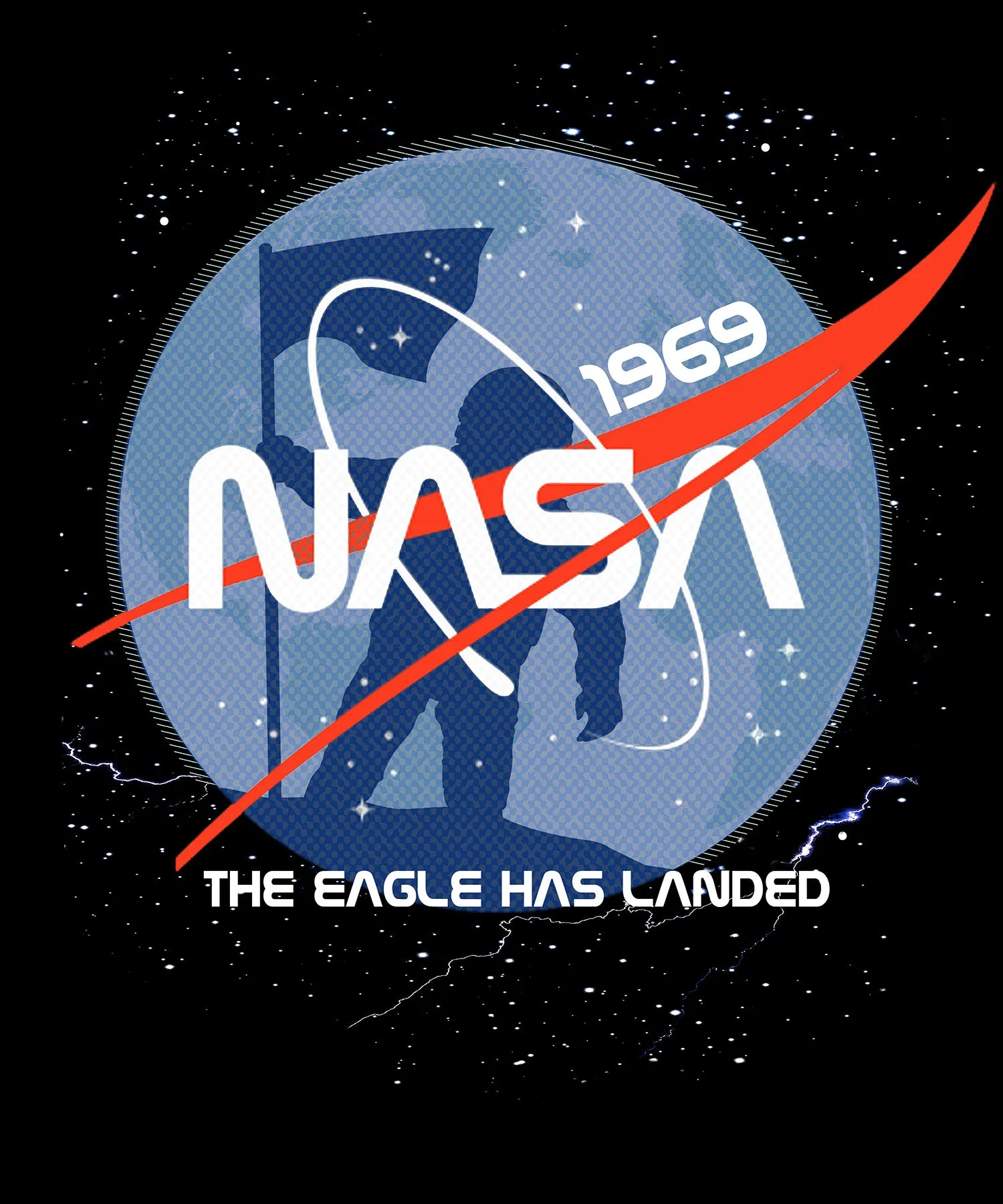 Science Space NASA Moon Landing Astronaut Cosmos Nerd Geek Official Unisex Sweatshirt