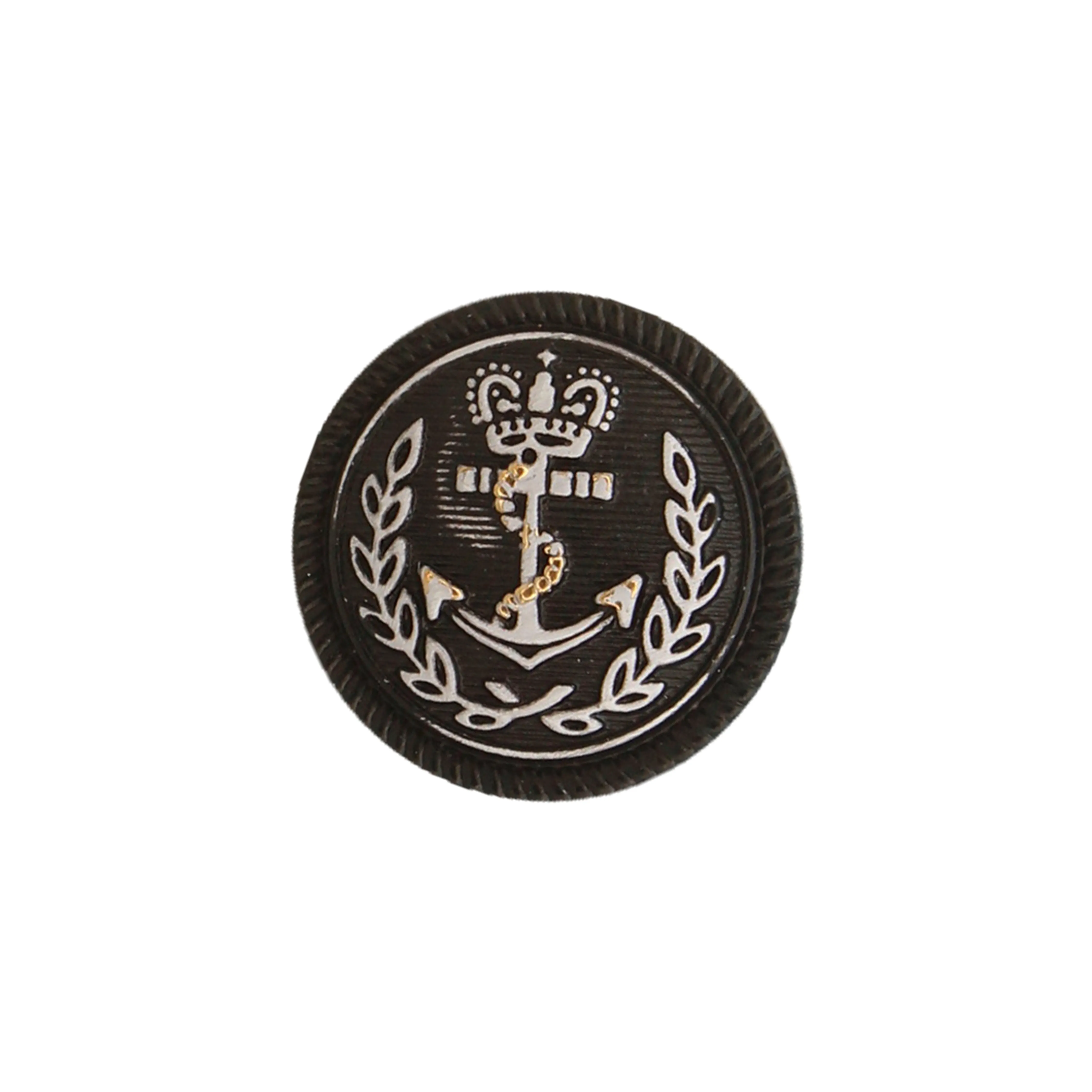 Seafaring Symbol Anchor Design Gold Metal Buttons(7 Big   7 Small)