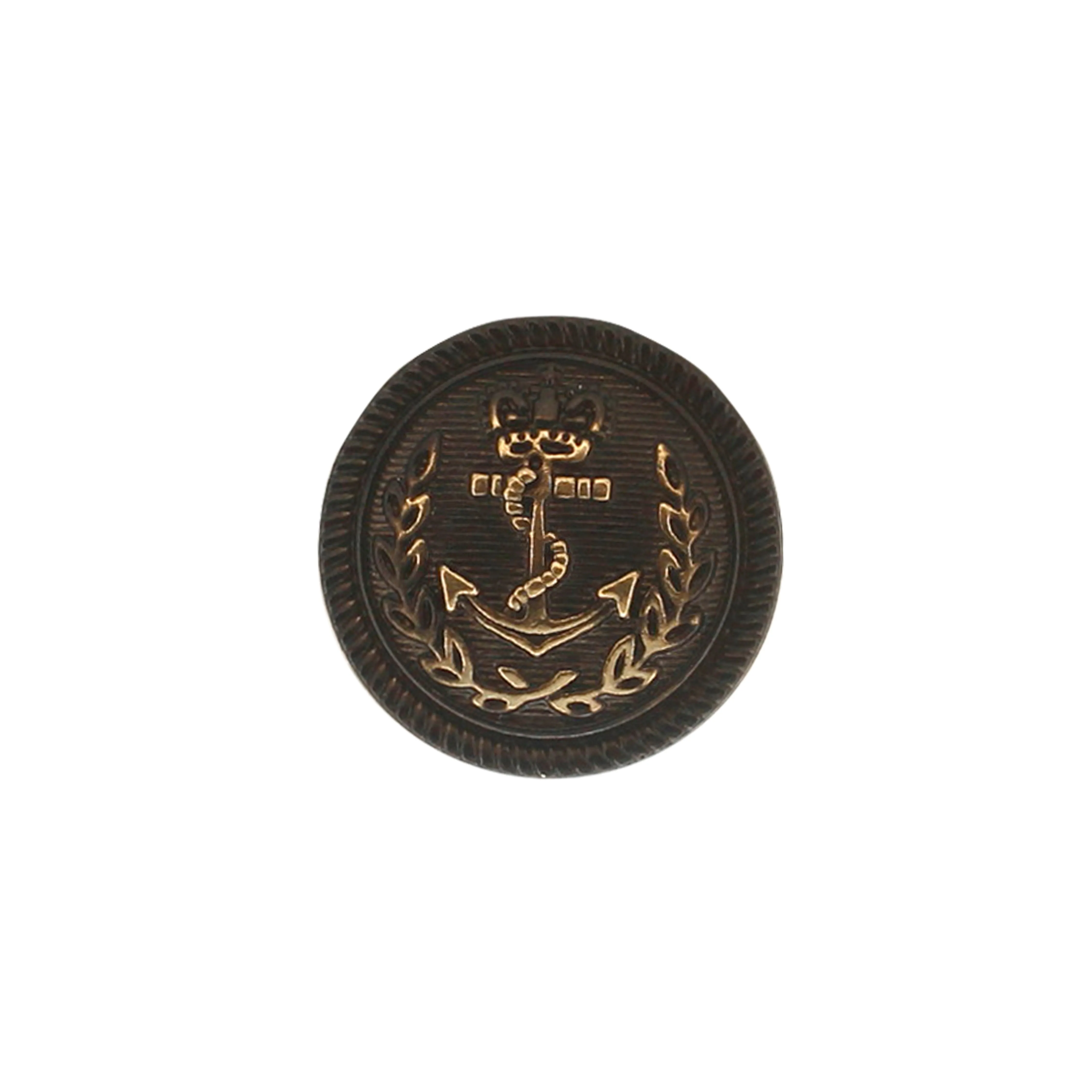 Seafaring Symbol Anchor Design Gold Metal Buttons(7 Big   7 Small)
