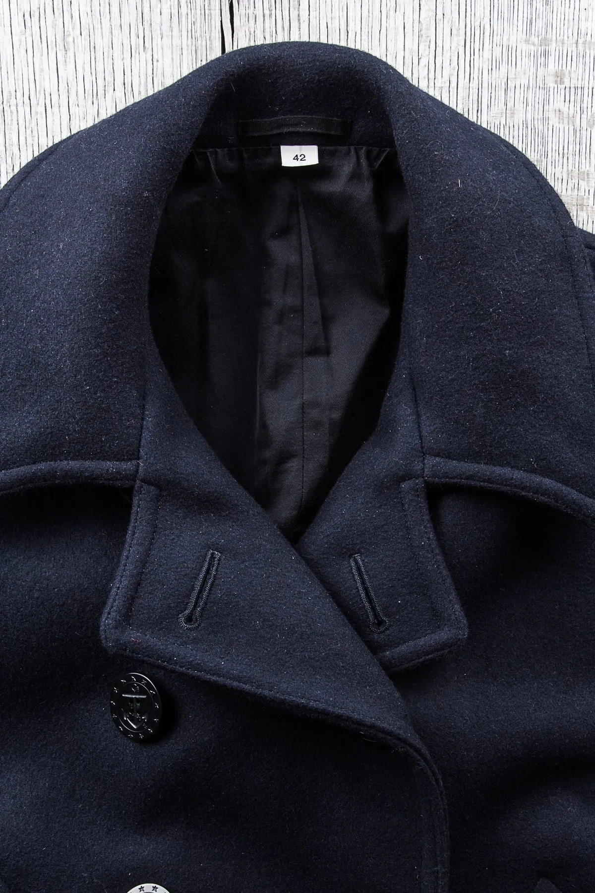 Second Hand Buzz Rickson's U.S. NAVY Wool Pea Coat Size 42