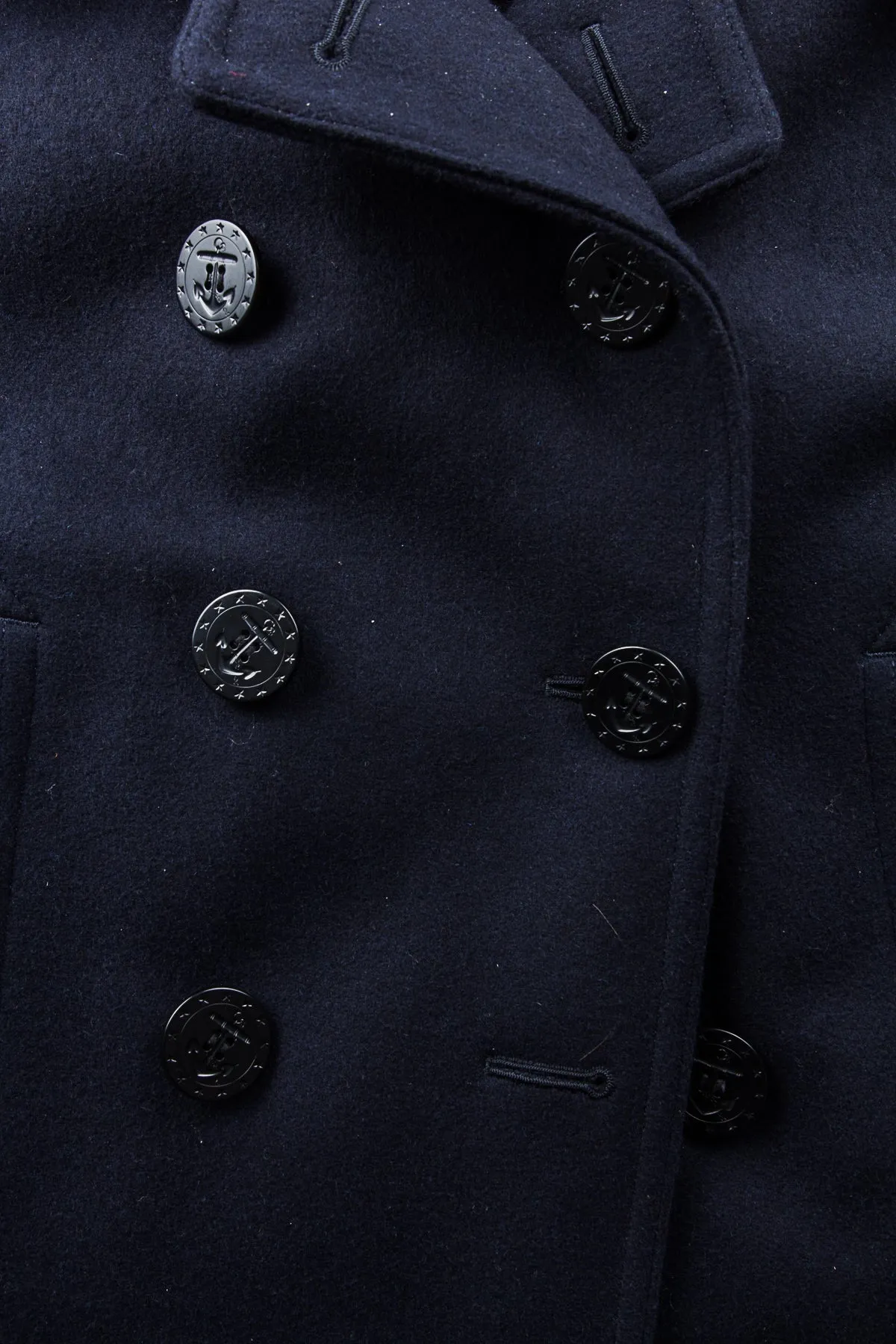 Second Hand Buzz Rickson's U.S. NAVY Wool Pea Coat Size 42