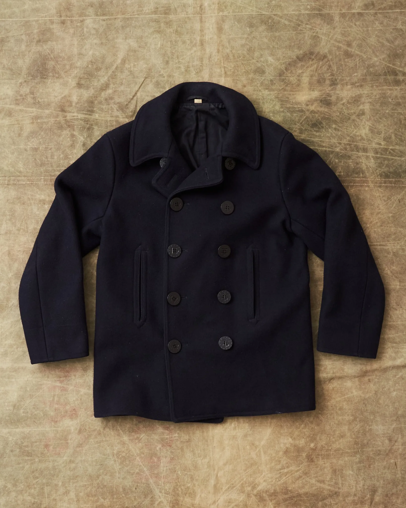 Second Hand Buzz Rickson's U.S. Navy Wool Pea Coat Size 42