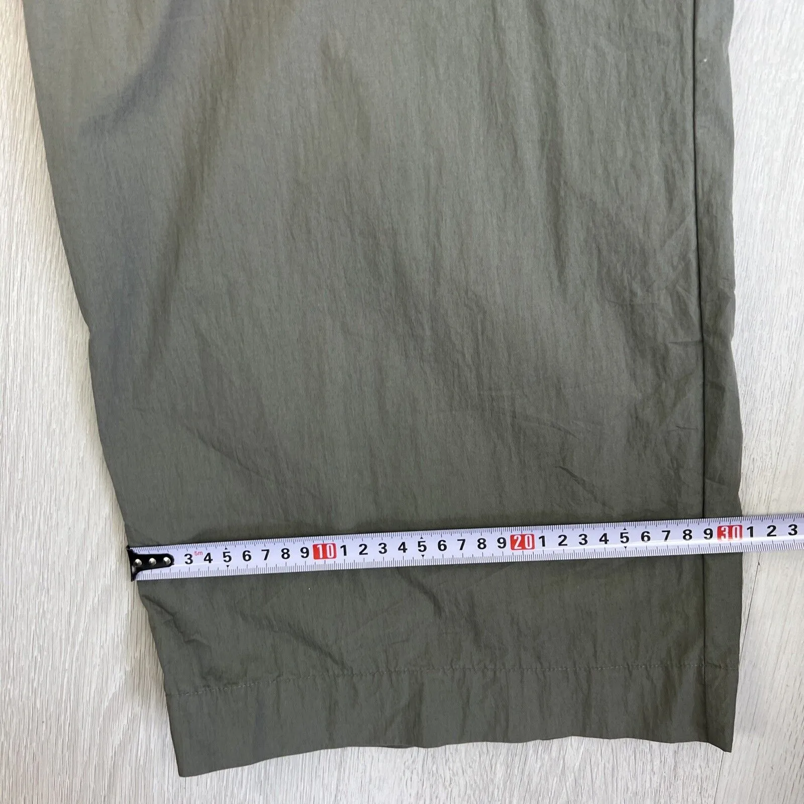 Seed Heritage Womens Lightweight Wide Leg Cargo Parachute Pants Size 14