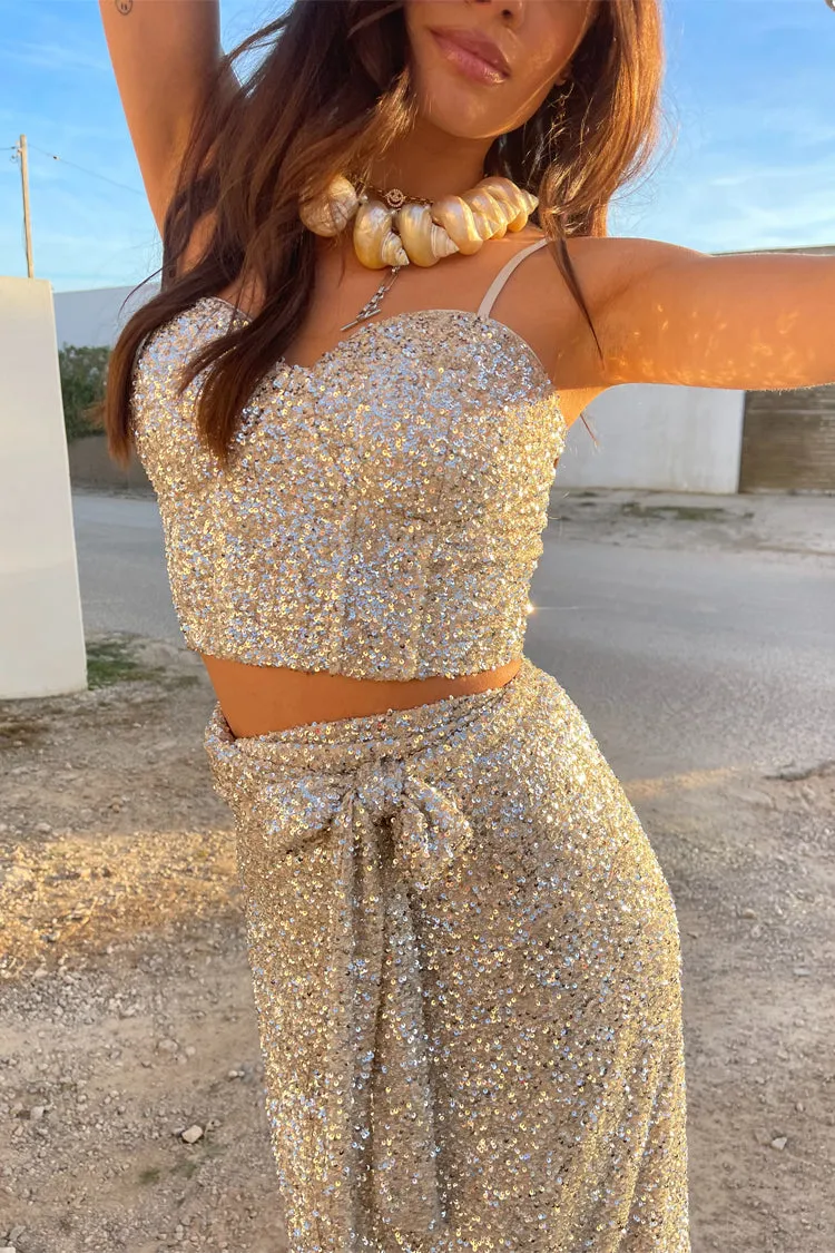 Sequin Bustier