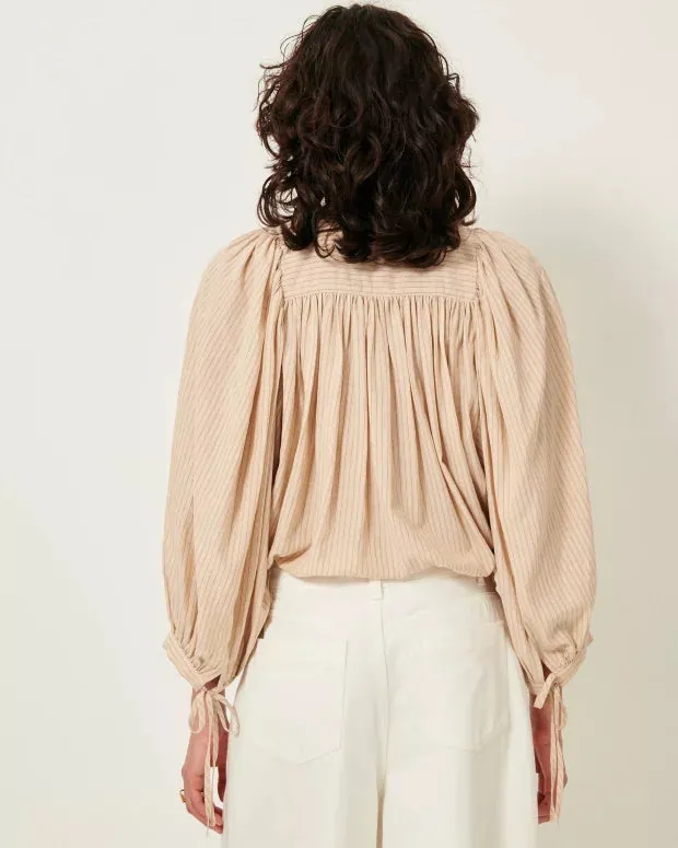 Sessun Dali Blouse Chai Latte