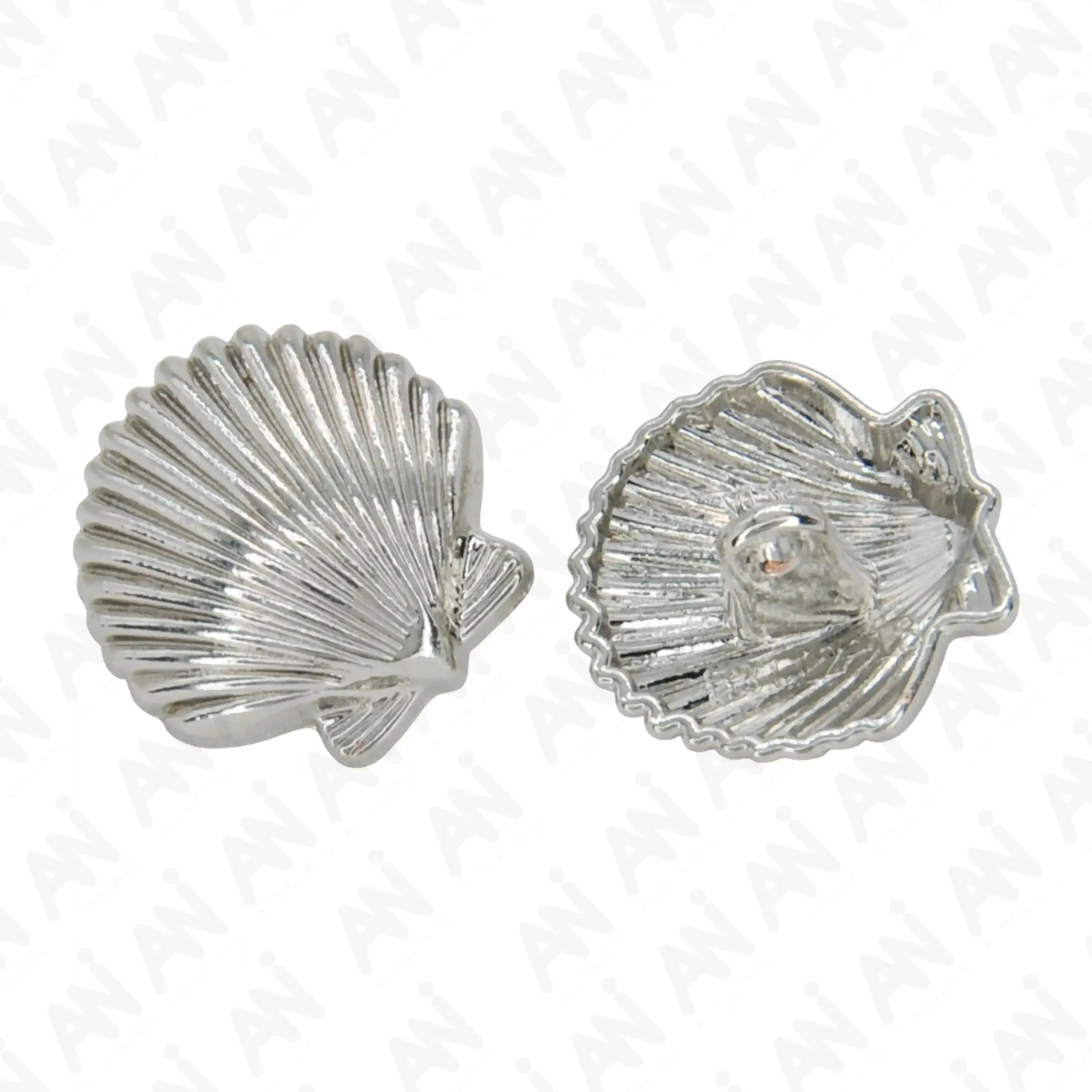 Shell Style Big Size 19mm Buttons