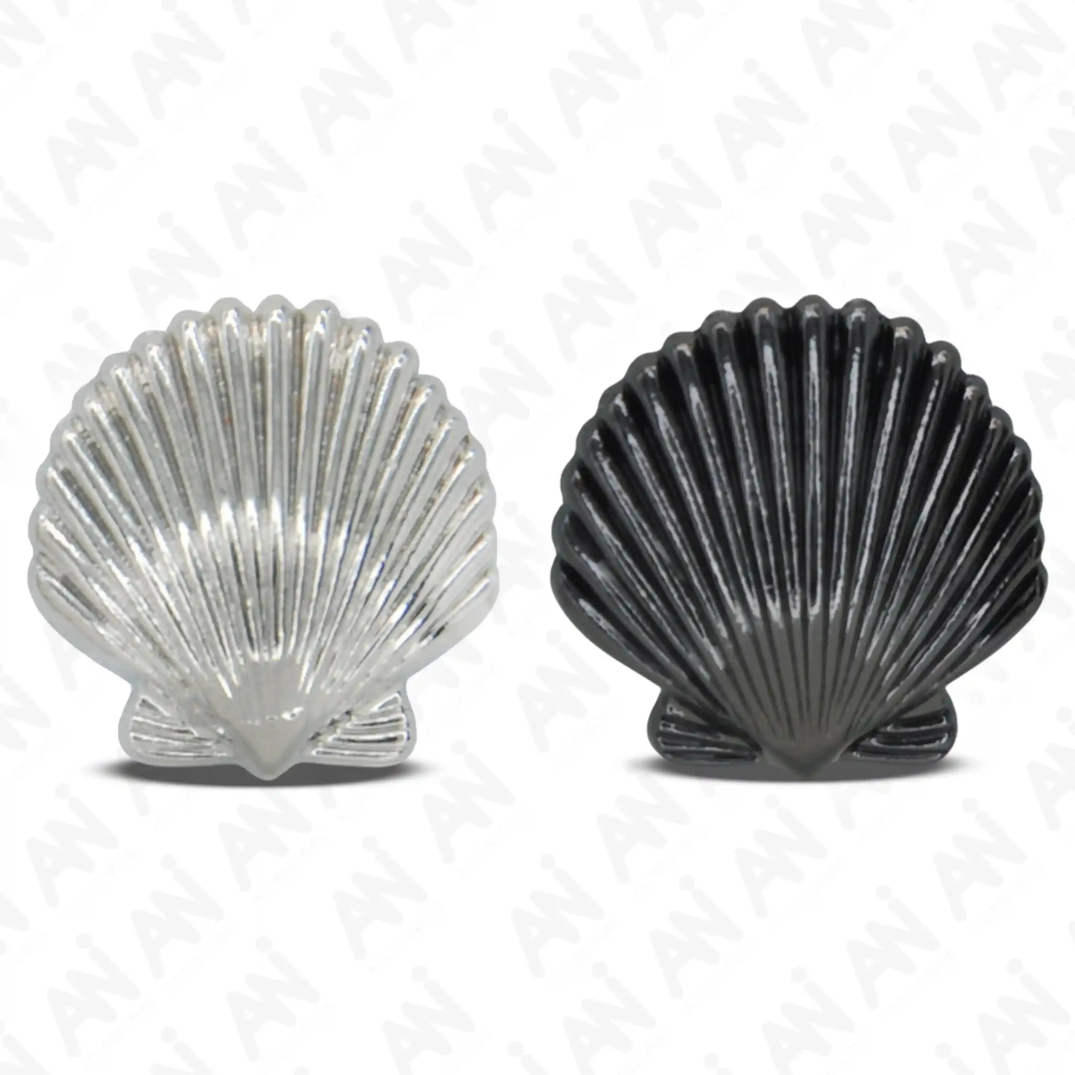 Shell Style Big Size 19mm Buttons