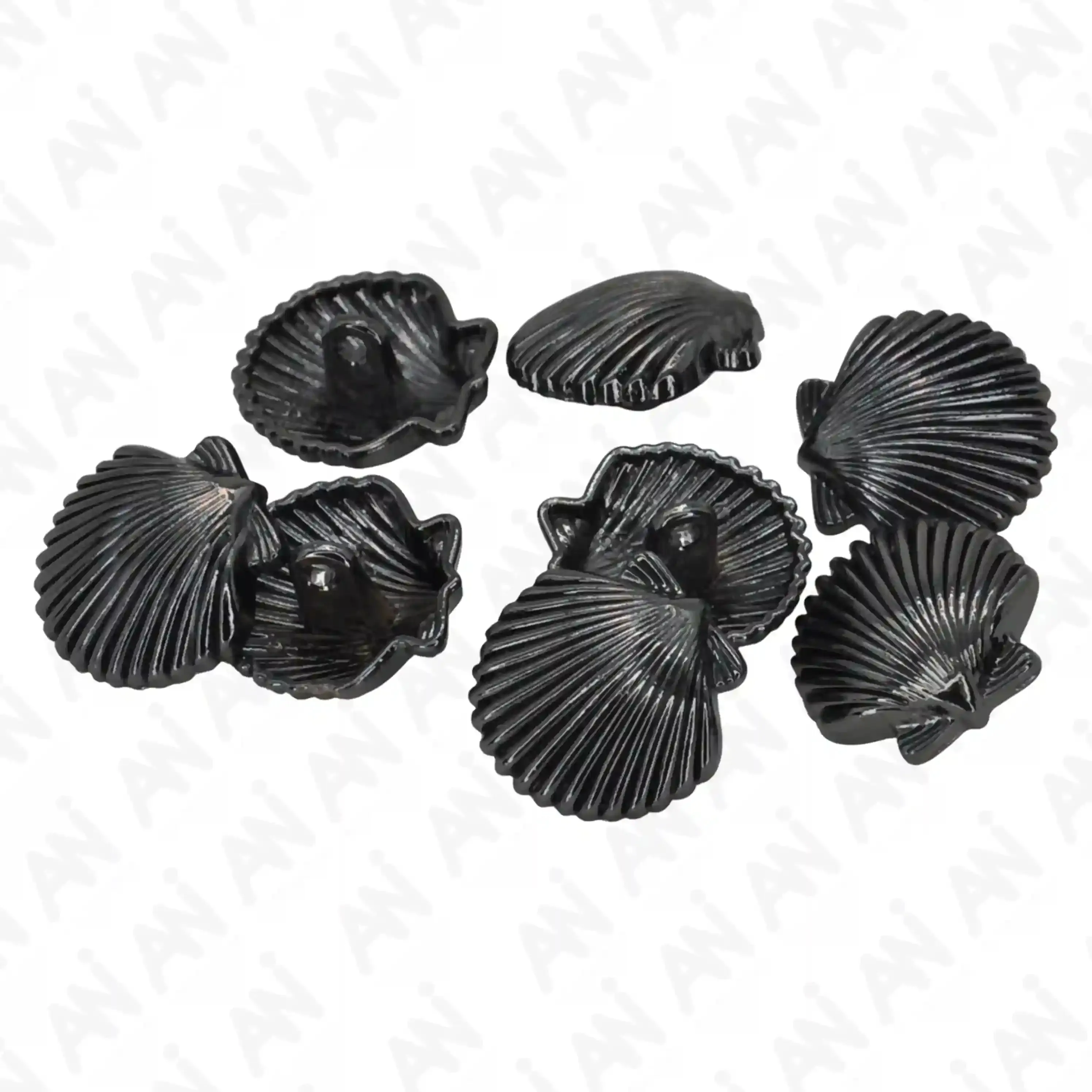 Shell Style Big Size 19mm Buttons