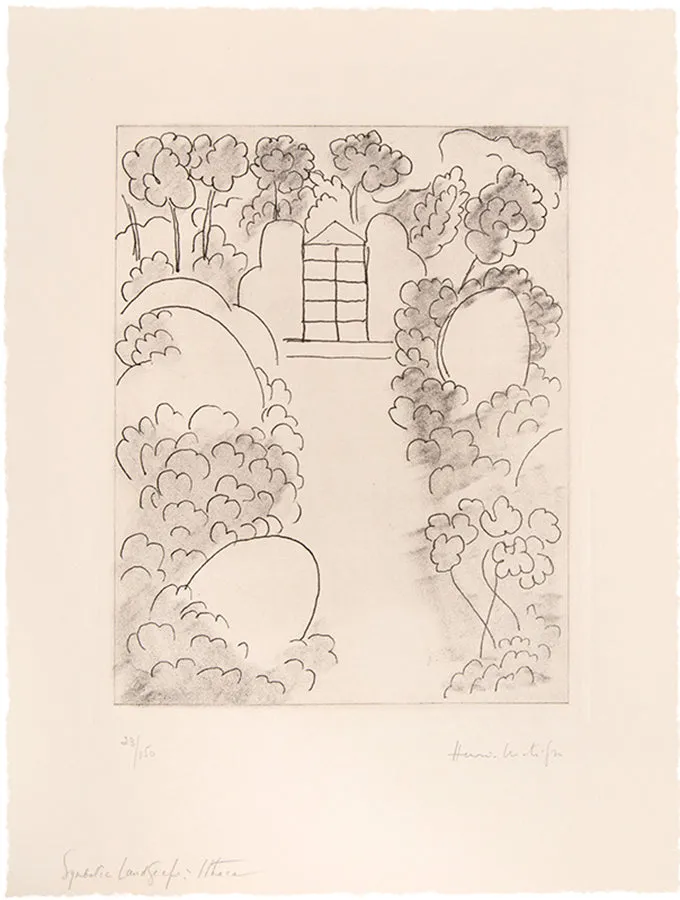 Six Signed Proofs of Original Etchings by Henri Matisse