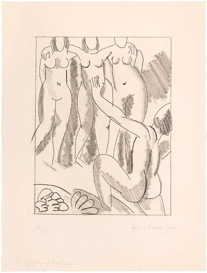 Six Signed Proofs of Original Etchings by Henri Matisse