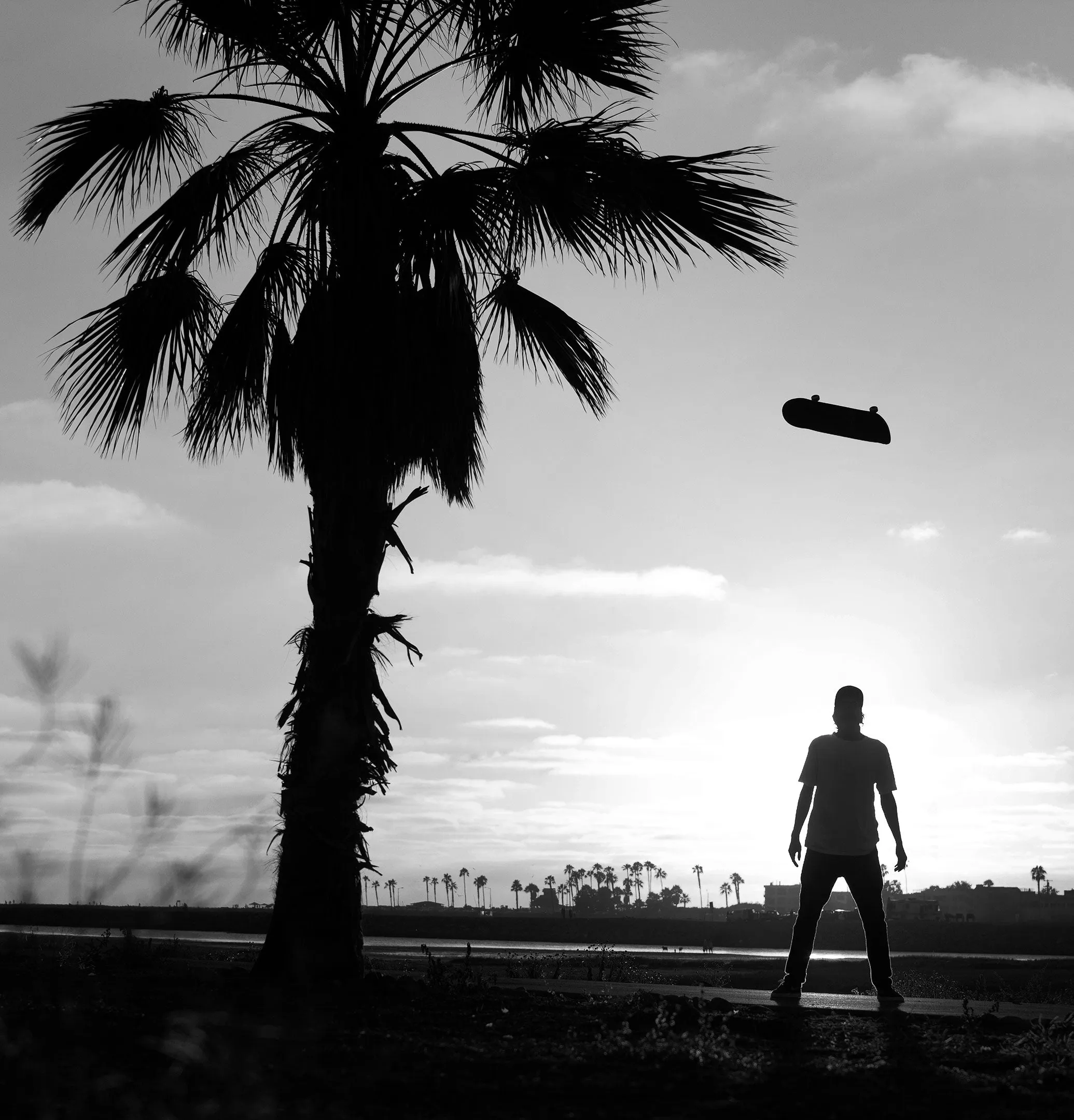 Skateboard In Air Photo 12x16", 16x20", 18X24"