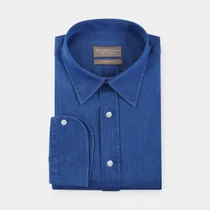 Slim Fit Cotton Jeans Shirt-Turkish Made