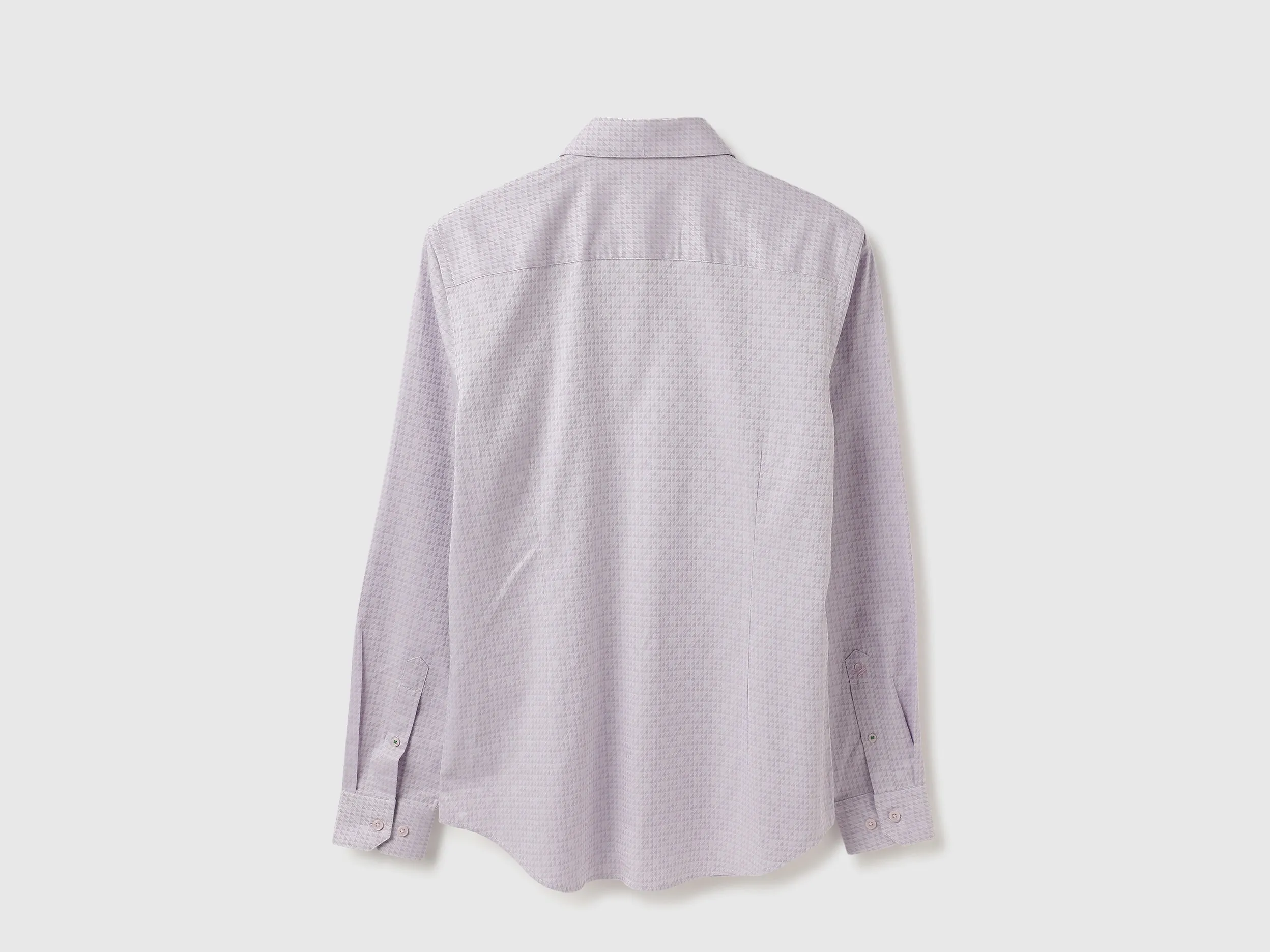 Slim Fit Cut Away Printed Shirts