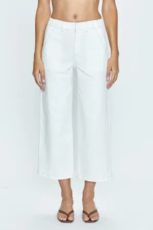 Sophia Wide Leg Pant Le Blanc