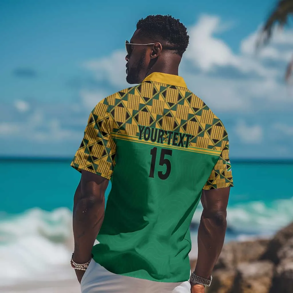 South Africa Soccer Custom Hawaiian Shirt Bafana Bafana LT15
