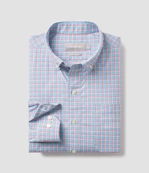 Southern Shirt Crestwood Plaid Performance Button Down- Home Team