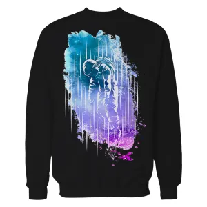 Space Science Astronaut Star Splash Fine Art Nerd Geek Chic Official Unisex Sweatshirt