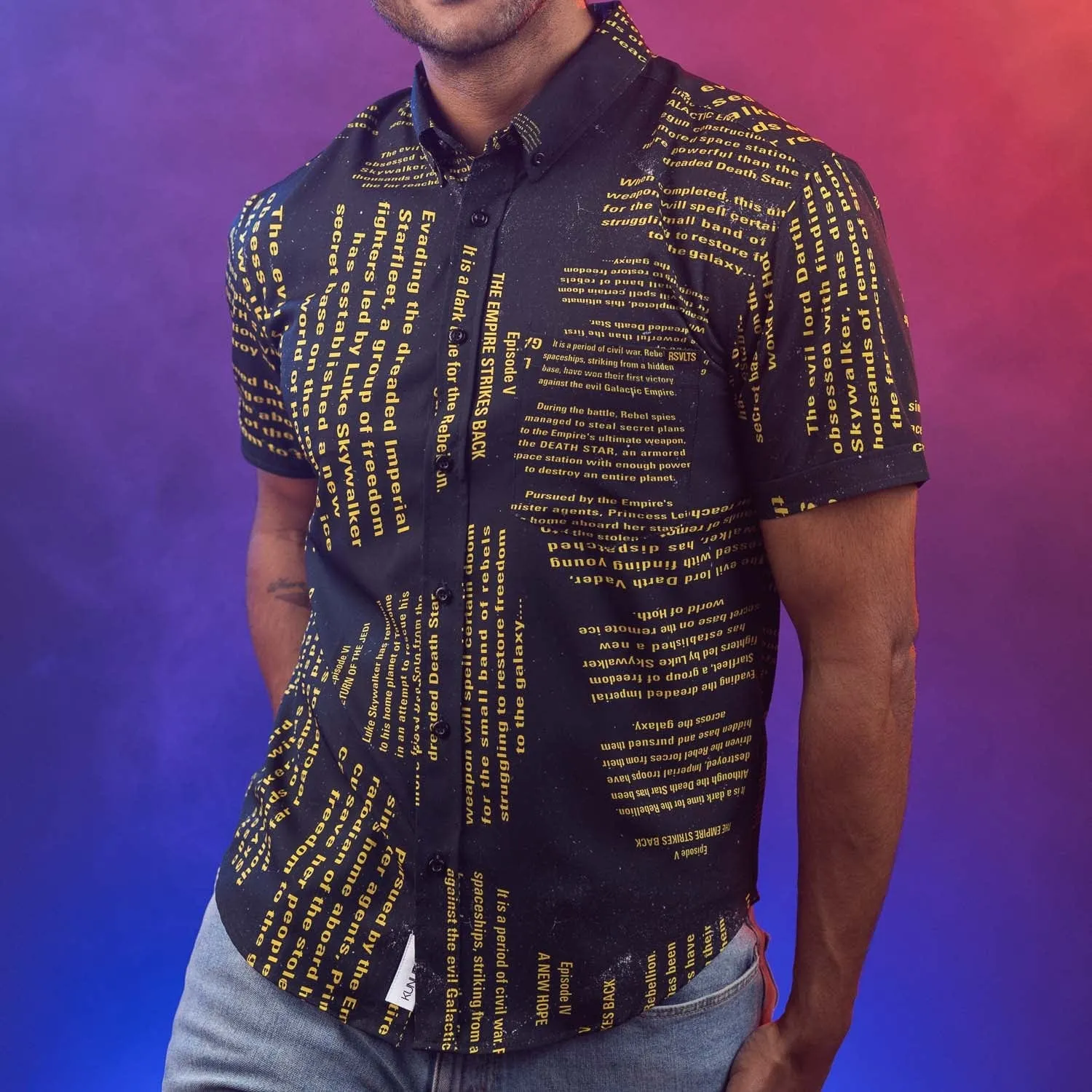 Star Wars™ "The Crawl" – KUNUFLEX Short Sleeve Shirt