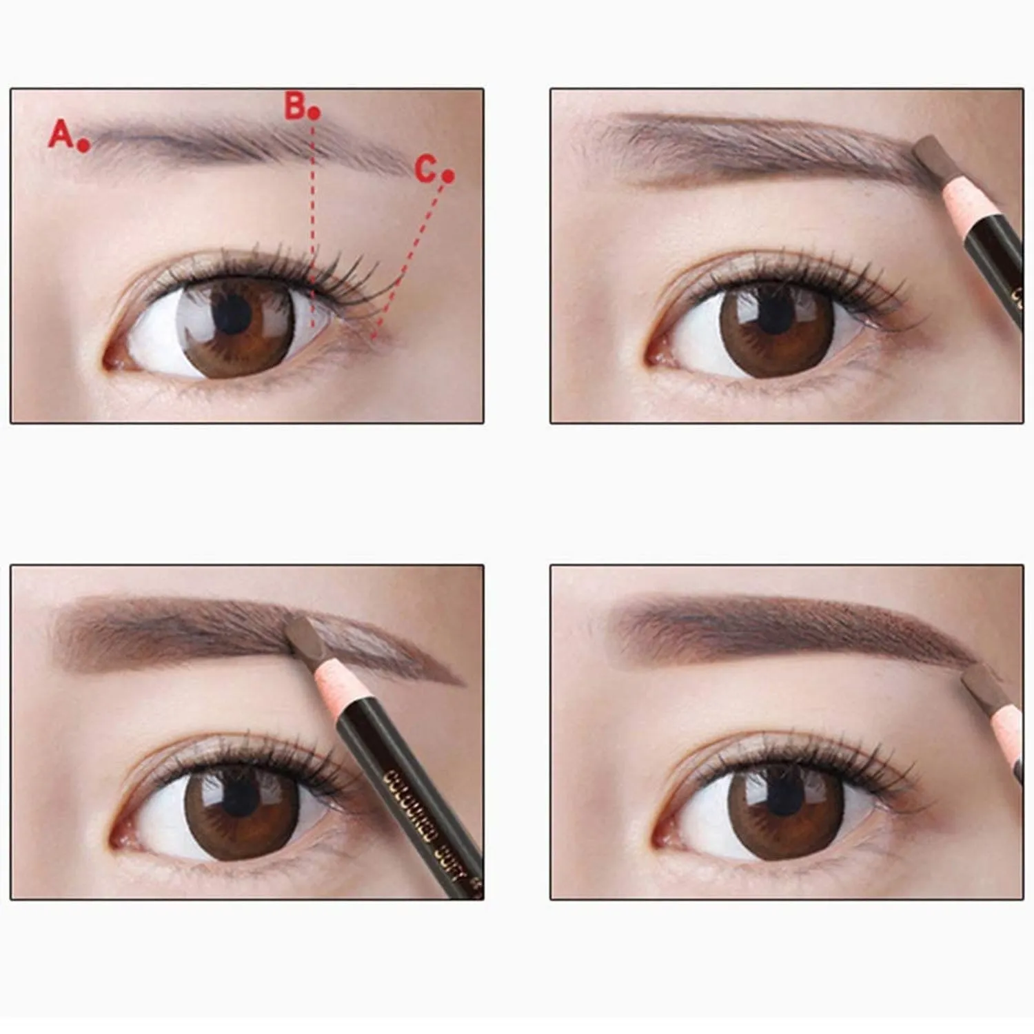 Studio dedicated Hensel 1818 eyebrow pencil hard core waterproof long-lasting non-fading eyebrow pencil- 06 Gray