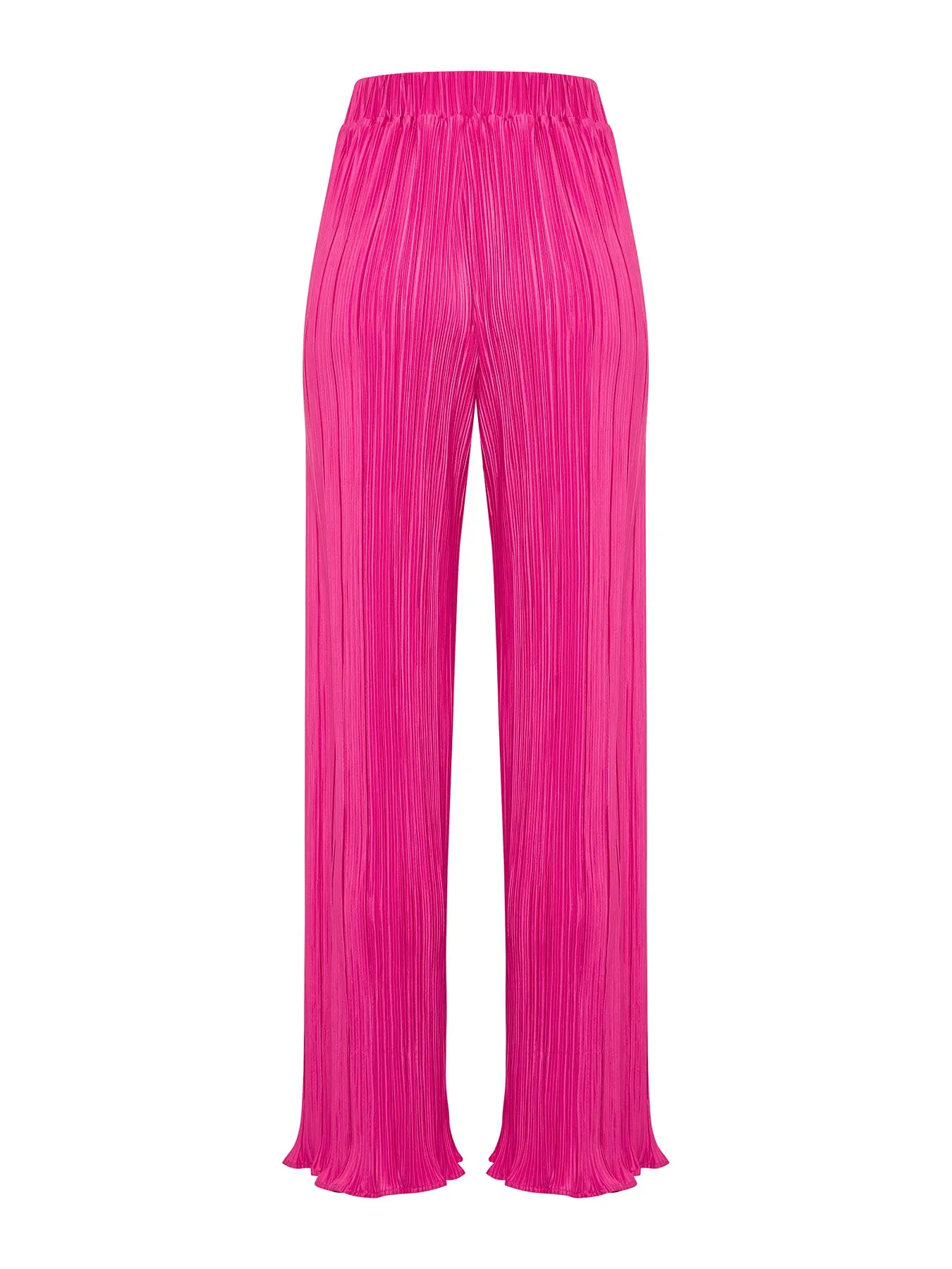 SUNDAZE - Pleated Pants • Wild Berry