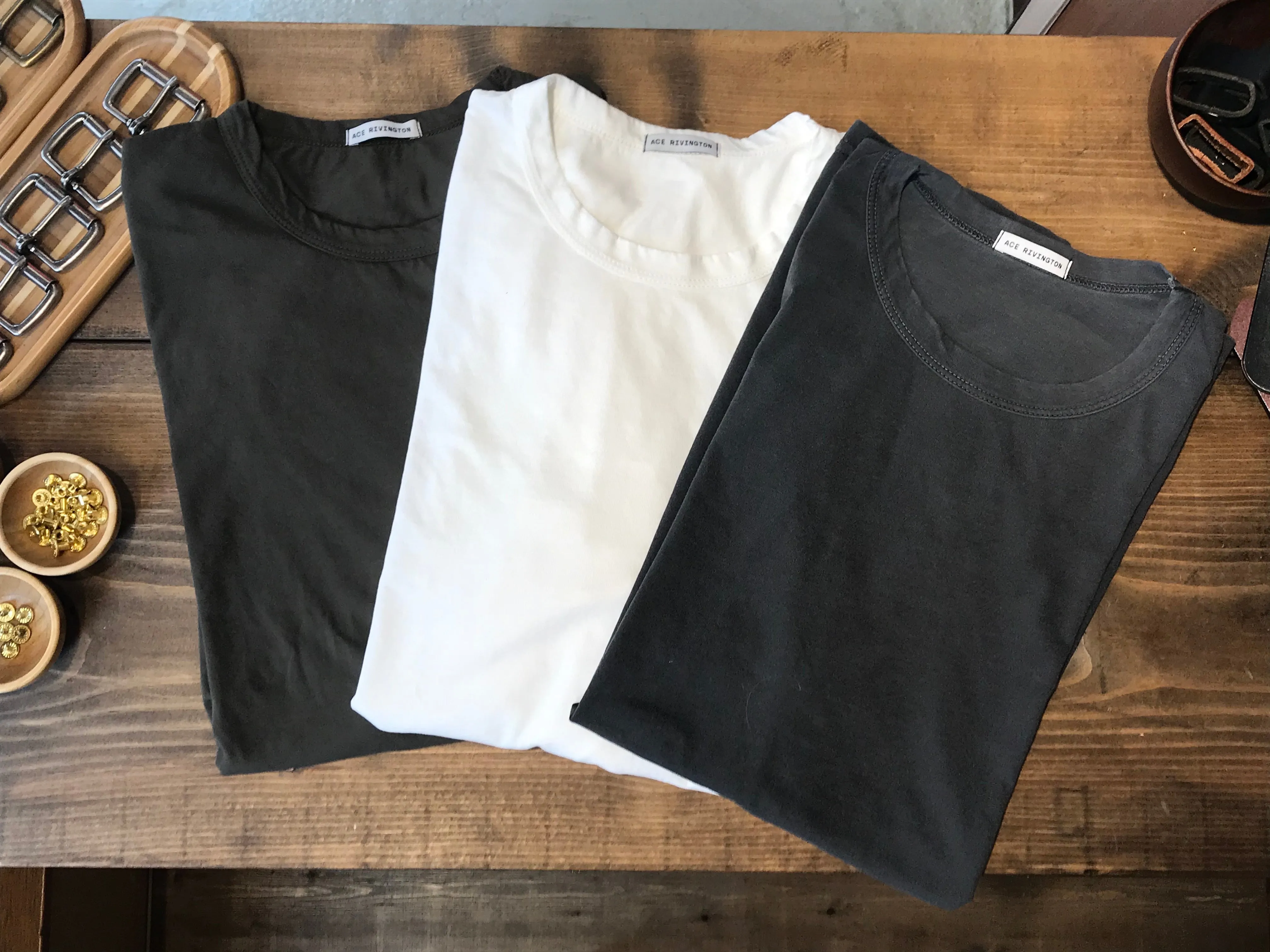 Super Soft "Supima" Cotton Tee Carbon