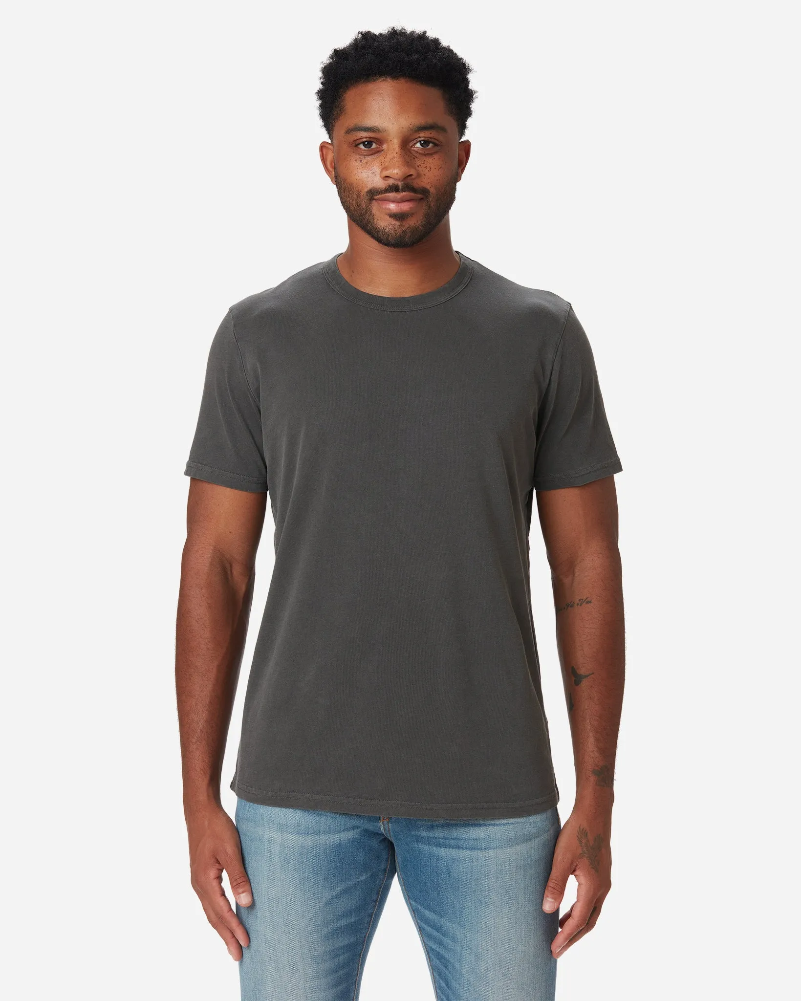 Super Soft "Supima" Cotton Tee Carbon