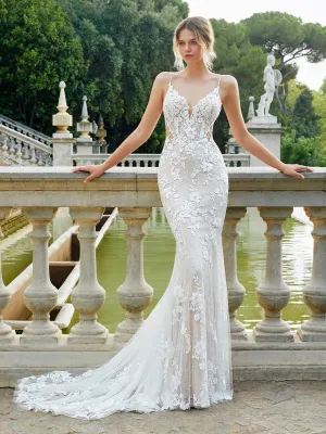 Sweetheart Long Sleeve Wedding Dresses For Women Illusion Lace Up Back Vestidos De Novia Elegant Tulle A-line