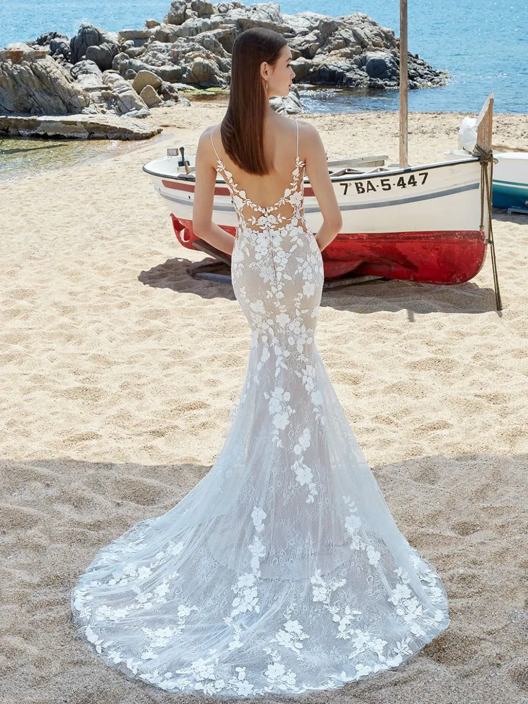 Sweetheart Long Sleeve Wedding Dresses For Women Illusion Lace Up Back Vestidos De Novia Elegant Tulle A-line