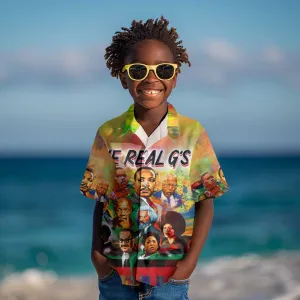 The Real G's Kid Hawaiian Shirt Civil Rights Leaders DT02