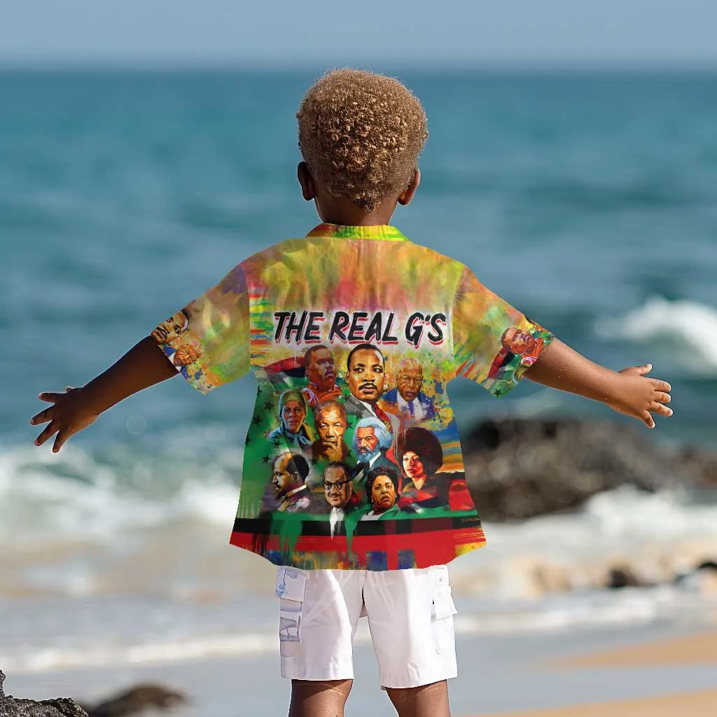 The Real G's Kid Hawaiian Shirt Civil Rights Leaders DT02