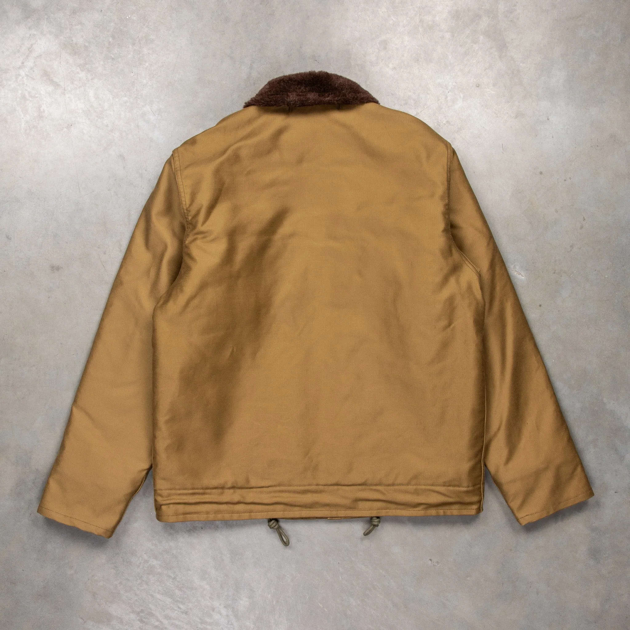 The Real McCoy's N-1 Deck Jacket Khaki