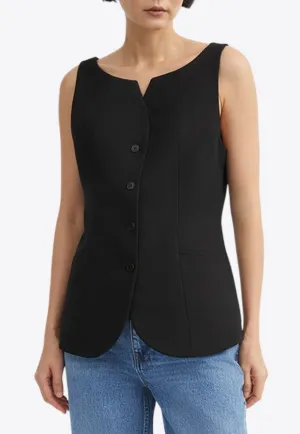 Toni Linen Waistcoat