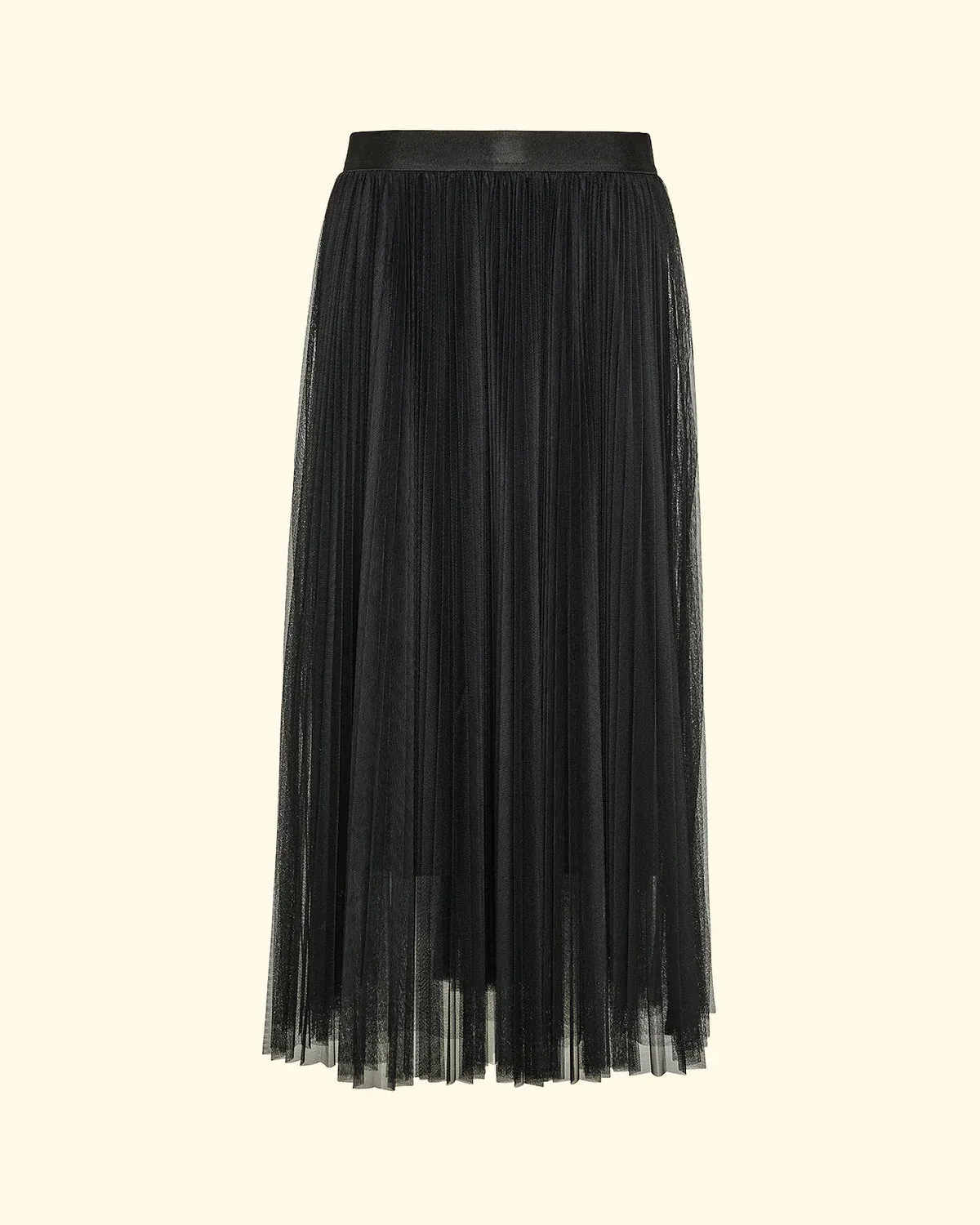 Tulle Pliss Skirt
