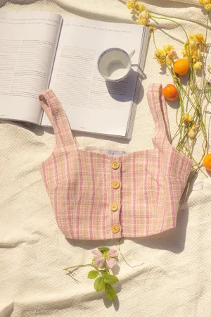 Tweed Crop Top