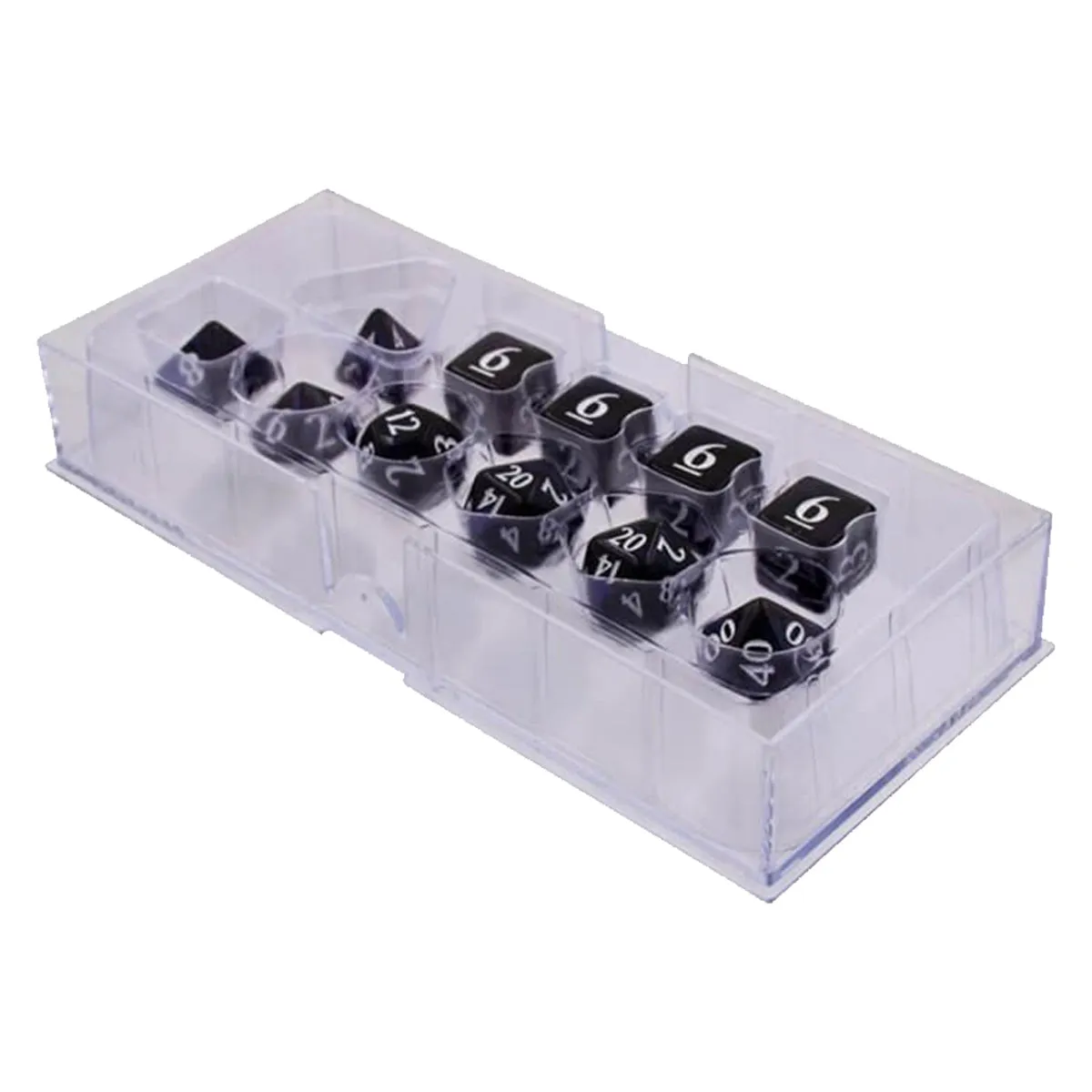 ULTRA PRO Eclipse 11 Dice Set Jet Black