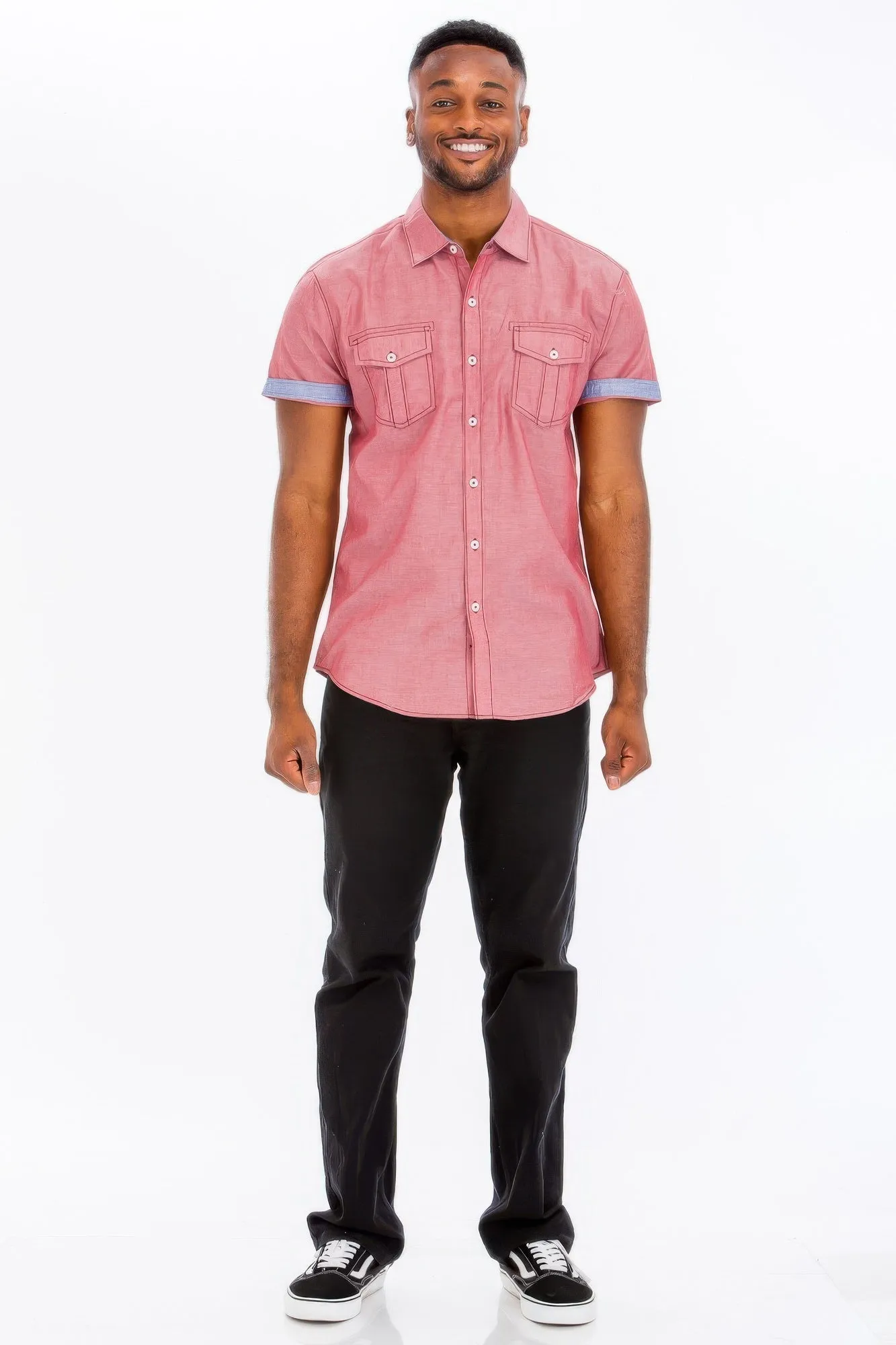 VacationGrabs Short Sleeve Vacation Shirts for Men