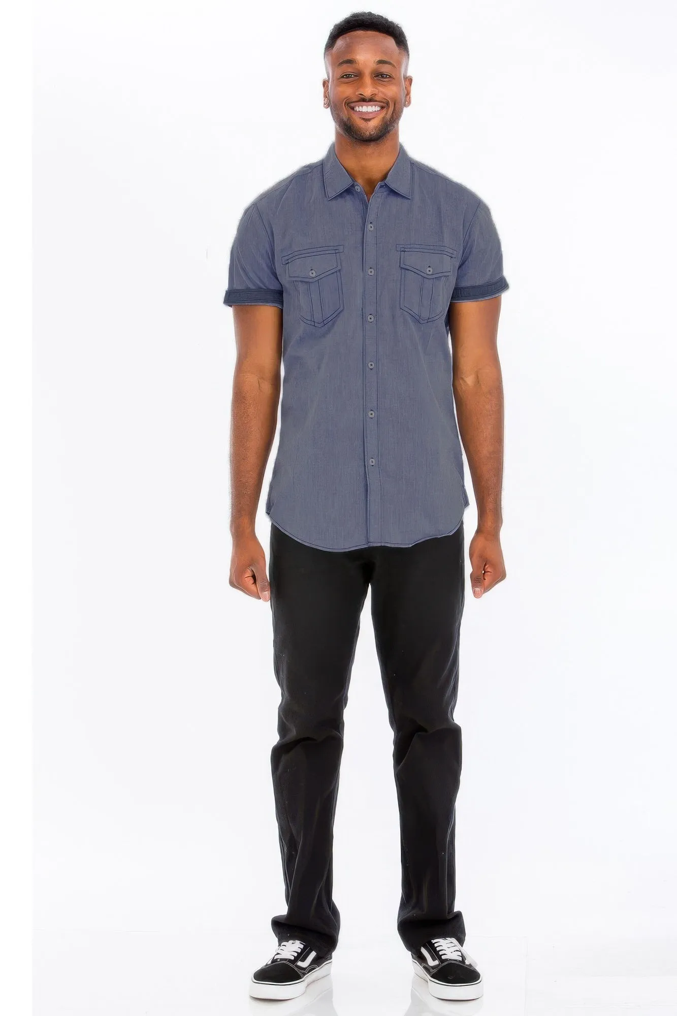 VacationGrabs Short Sleeve Vacation Shirts for Men