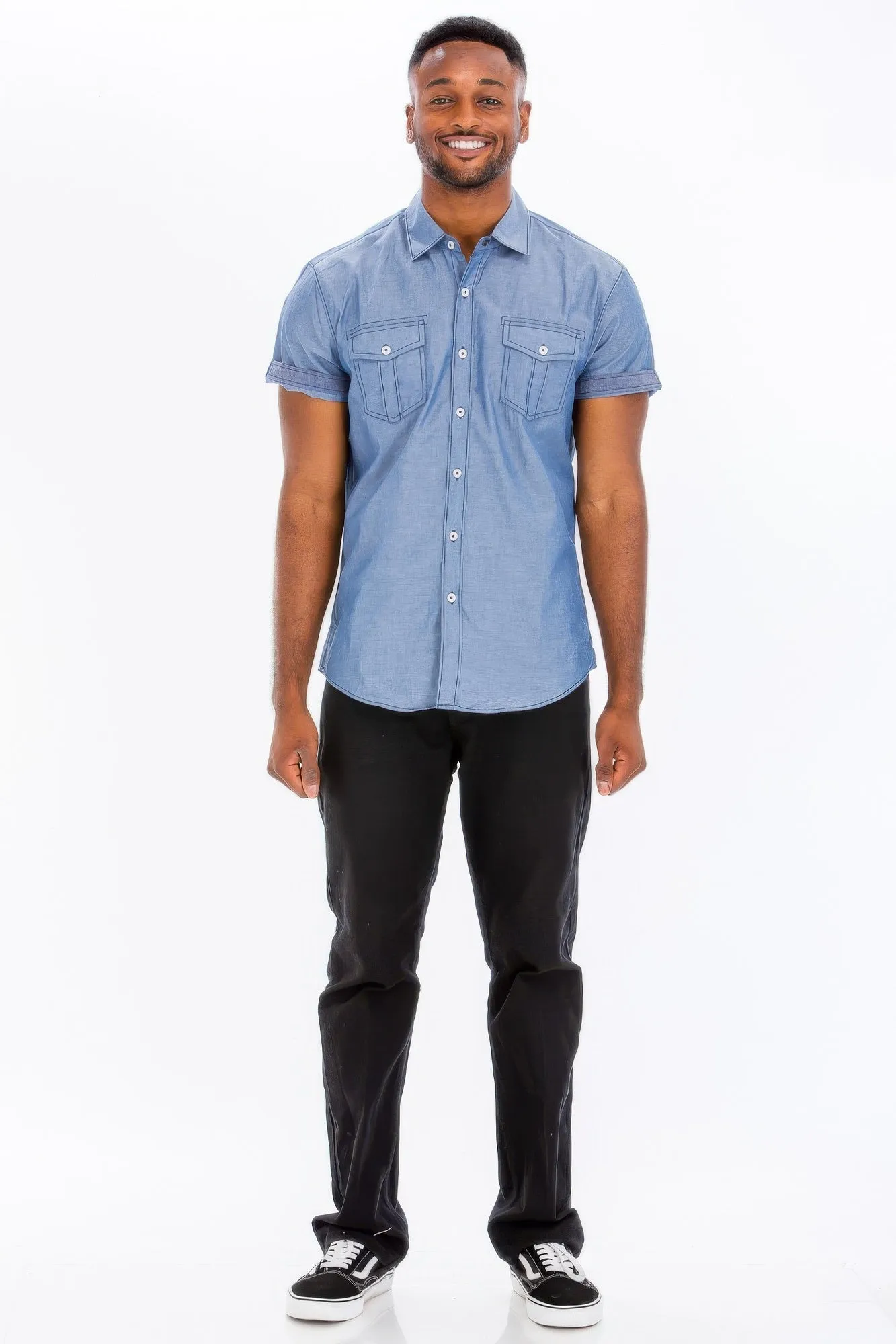 VacationGrabs Short Sleeve Vacation Shirts for Men