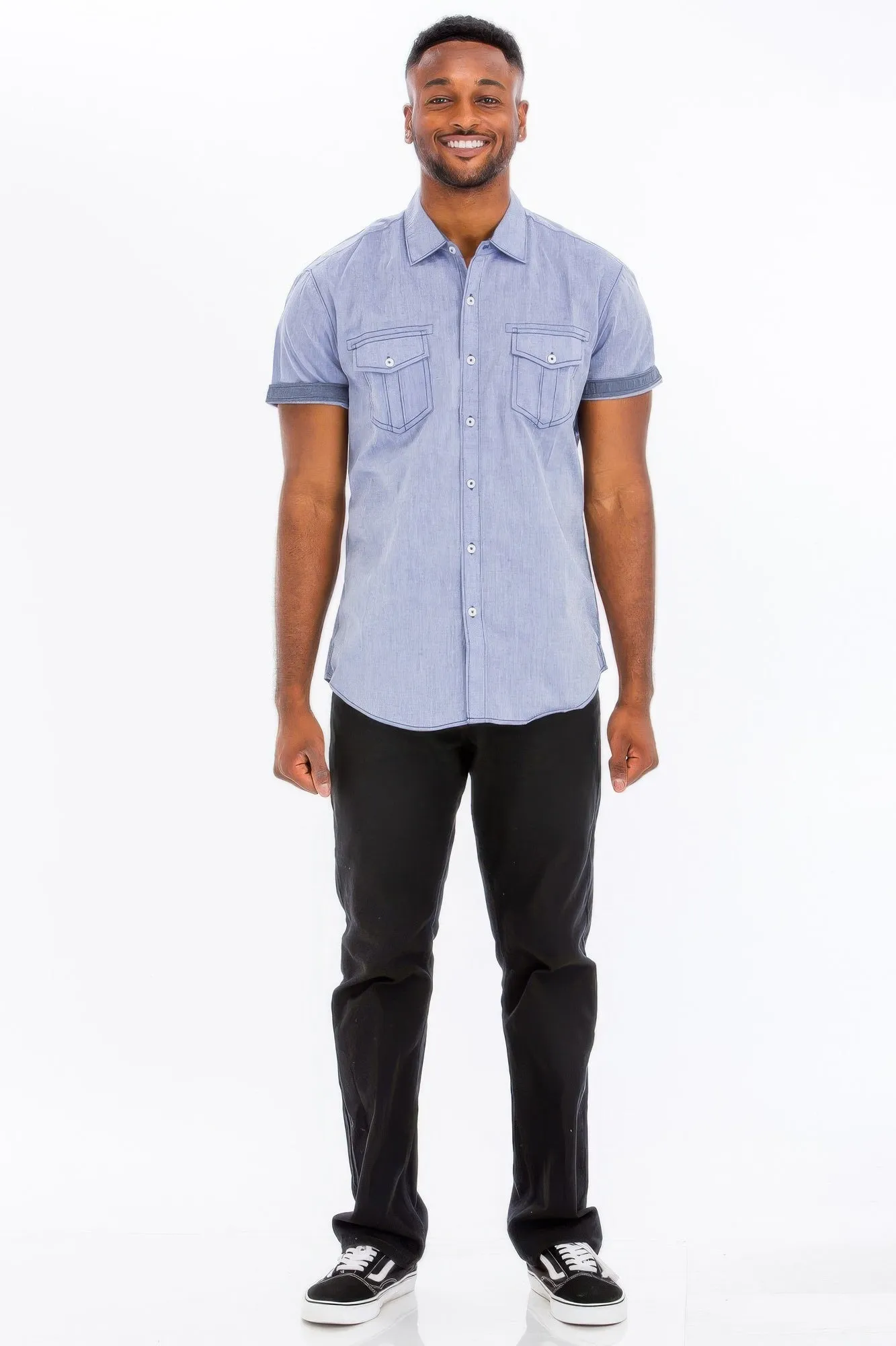VacationGrabs Short Sleeve Vacation Shirts for Men