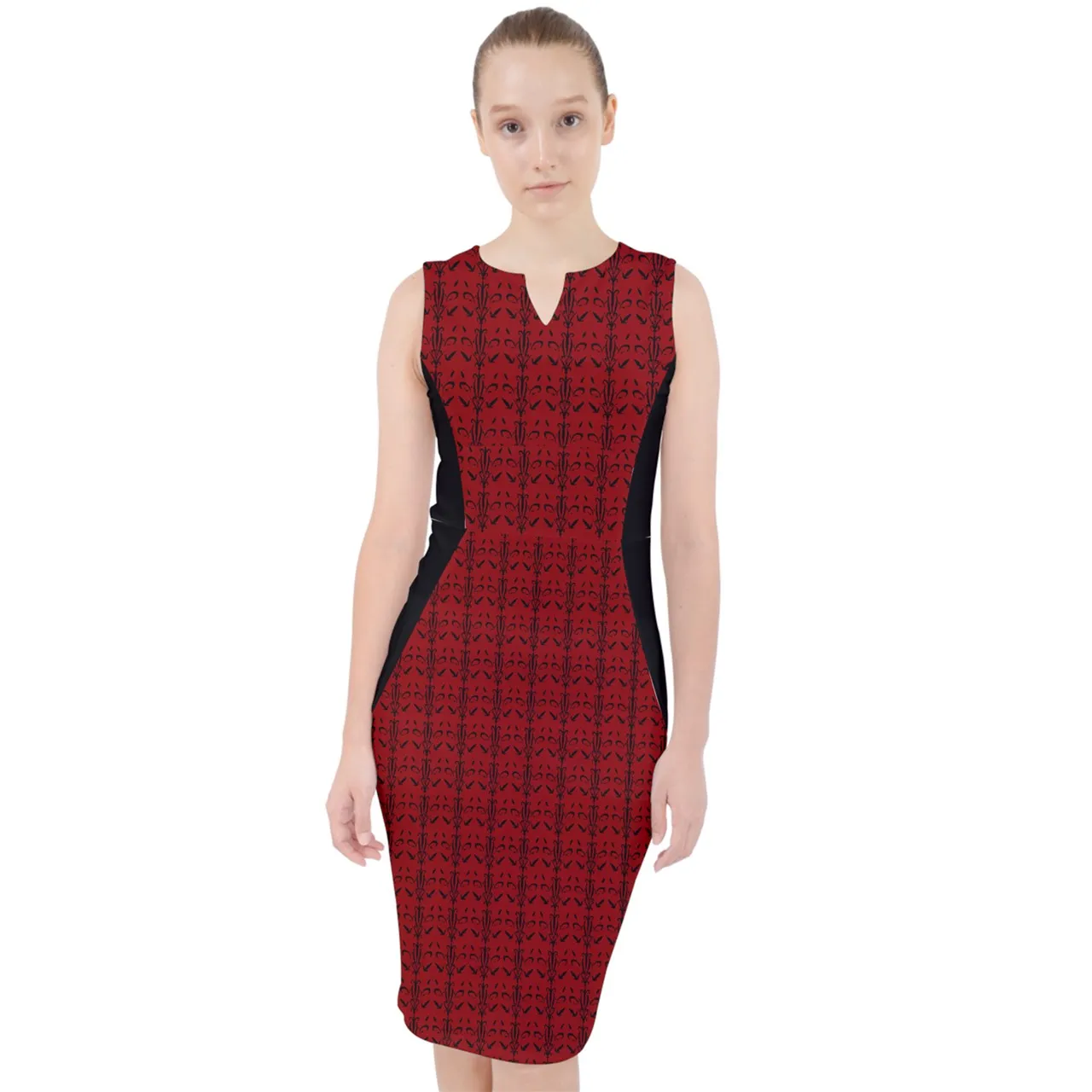 Vamplilly Midi Bodycon Dress