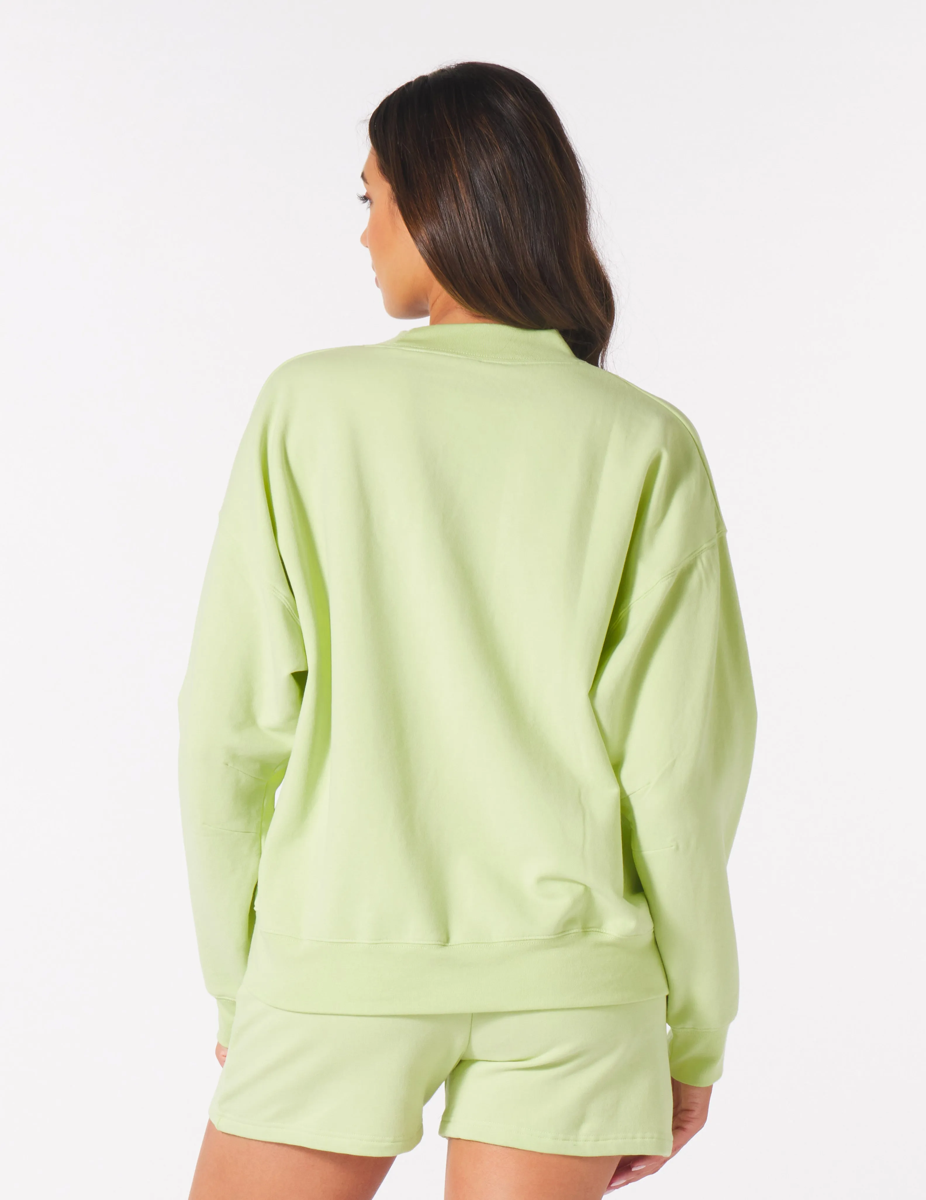 Vintage Oversized Crew: Honey Dew