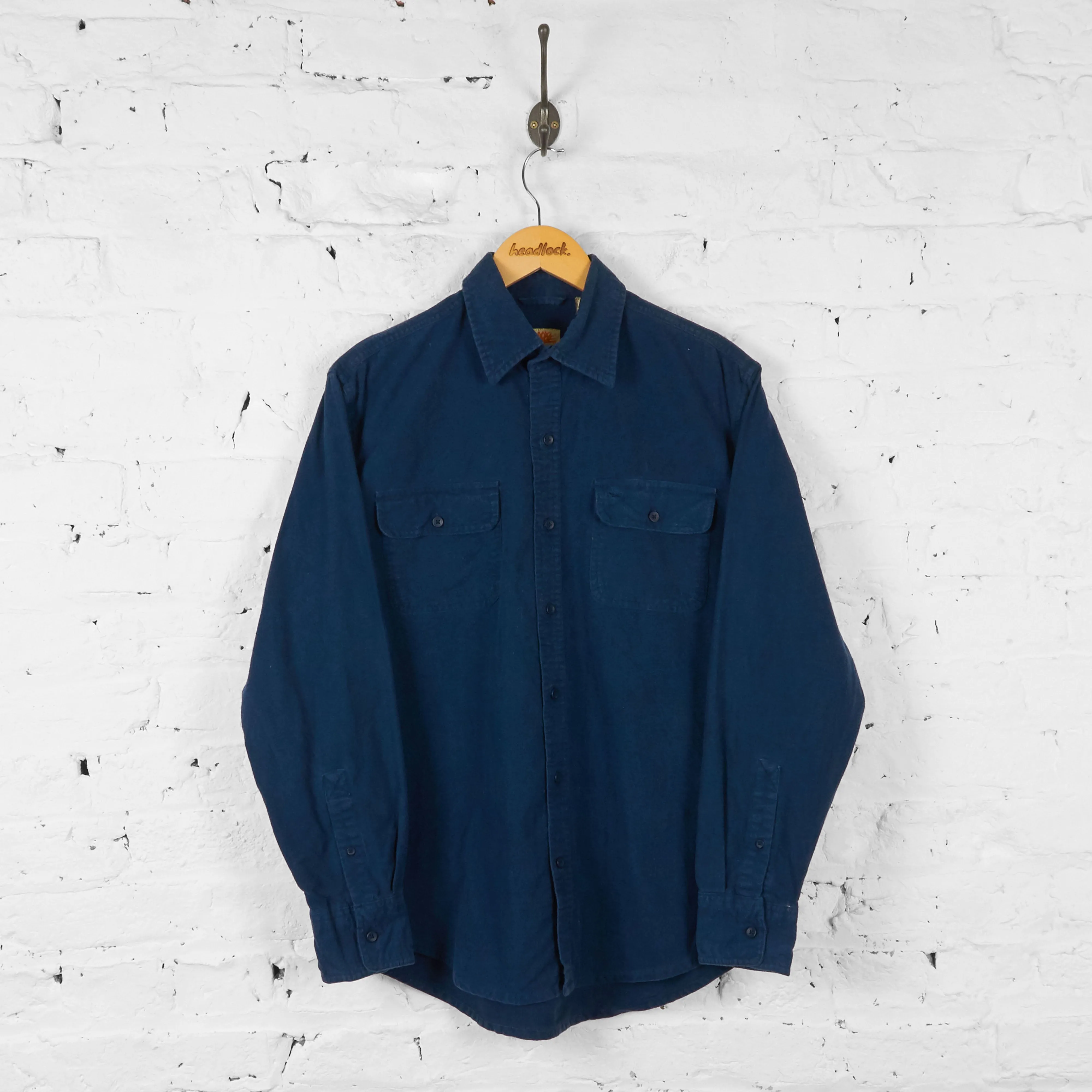 Vintage Timberland Shirt - Navy - M