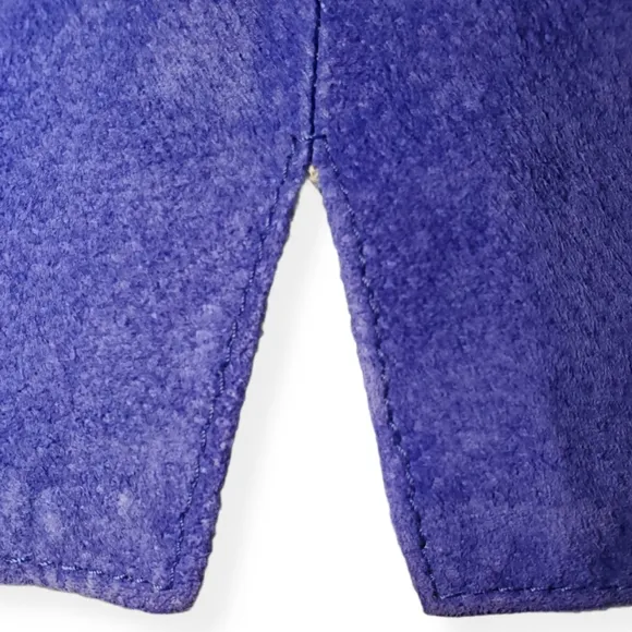 Vintage Winlit Genuine Leather Purple Skirt